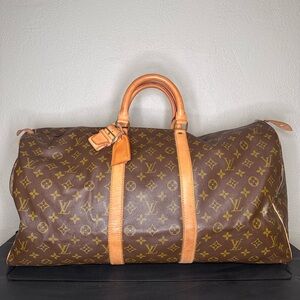 Louis Vuitton Keepall 55 Duffle Bag 🤎🌟